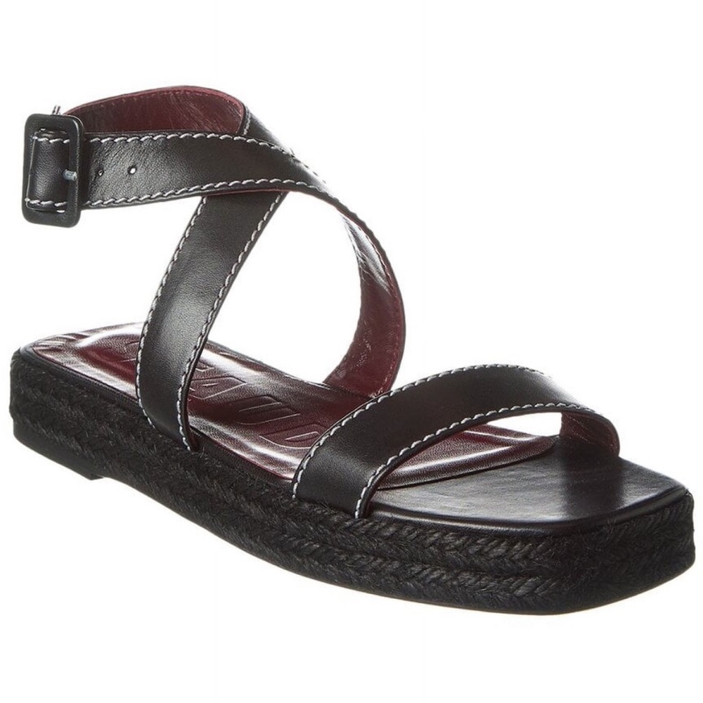 STAUD Black Sandals